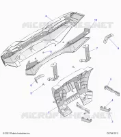 CARROSSERIE ARRIERE BUMPER