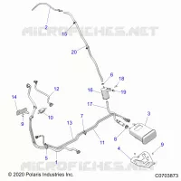 SYSTÃˆME D'ALIMENTATION, FUEL LINES, EVAP