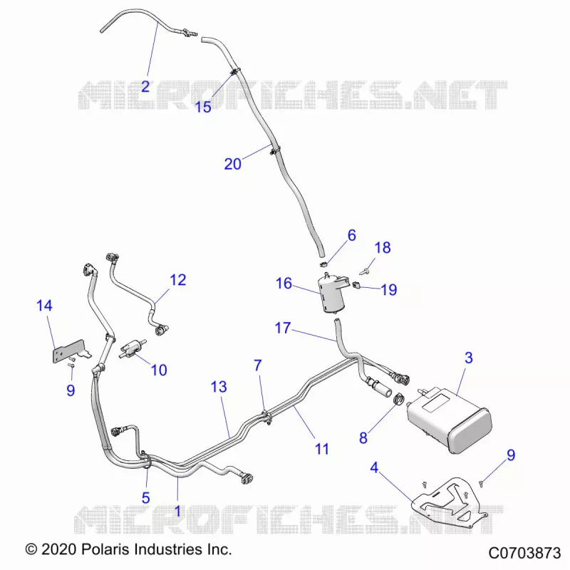 SYSTÃˆME D'ALIMENTATION, FUEL LINES, EVAP