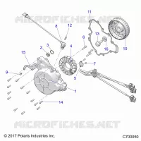 ENGINE, STATOR AND FLYROUE