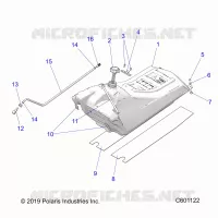 SYSTÃˆME D'ALIMENTATION, FUEL TANK ASM.