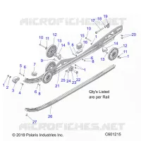SUSPENSION, FIXATION RAIL