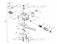 MAITRE CYLINDRE 440 XCR 0951660 (4929112911B007)