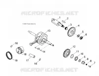 MOTEUR, VILEBREQUIN AND PISTON