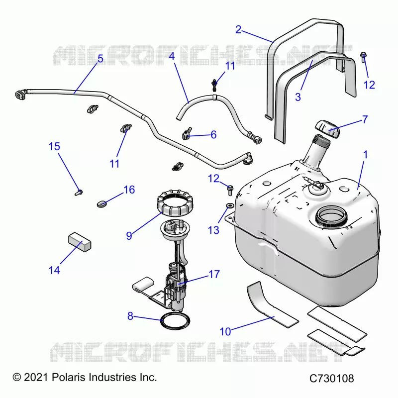 SYSTÃˆME D'ALIMENTATION, FUEL TANK ASM.