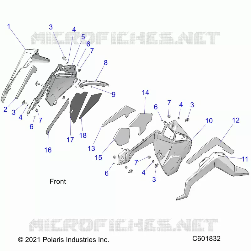 PANNEAUX LATERAUXS AND TRIM