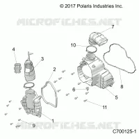 ENGINE, ALTERNATEUR  COVER HVAC