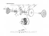 SYSTÈME DE TRANSMISSION, PRIMARY CLUTCH