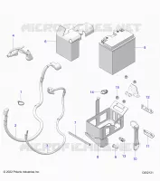 ELECTRICITE, BATTERY/BOX AND CABLES