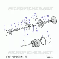 SYSTÃˆME DE TRANSMISSION, CLUTCH, PRIMARY