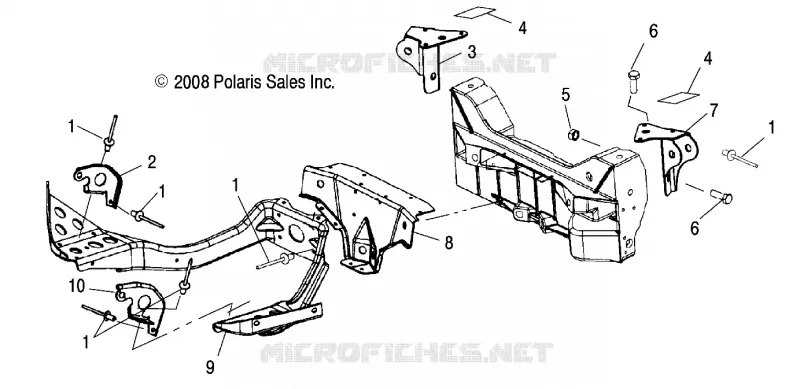 CHASSIS, AMORTISSEUR TOWERS AND PAN BRACE