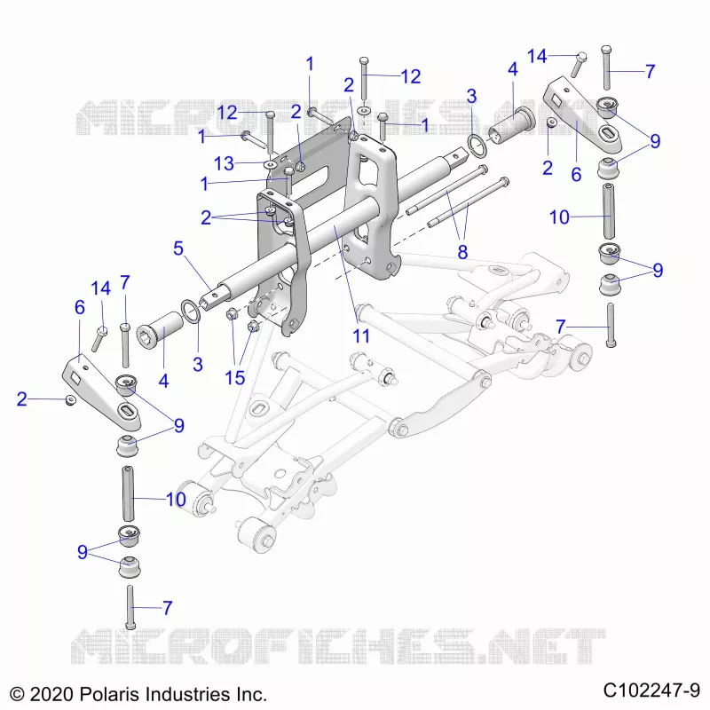 SUSPENSION, BARRE DE TORSION