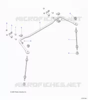 SUSPENSION, REAR BARRE STABILISATRICE