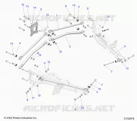 SUSPENSION ARRIERE TRAILING ARMS MOUNTING