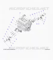 MOTEUR, MOUNTING &amp; LONG BLOCK