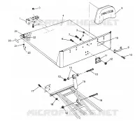 FIXATION BENNE 6x6 300 W948730 (4926792679A008)