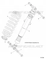 SUSPENSION ARRIERE SHOCK MOUNTING