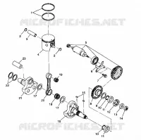 PISTON ET VILEBREQUIN