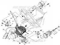 SUPPORT MOTEUR XPLORER 300 W97CC28C (4939813981A011)