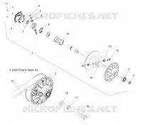SYSTÈME DE TRANSMISSION, SECONDARY CLUTCH