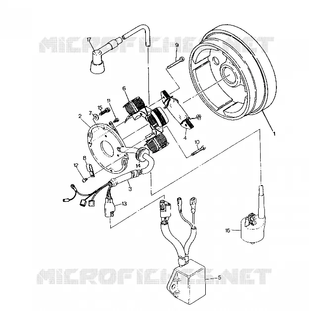 STATOR ASSEMBLY Trail Blazer / W927221 (4922852285036A)