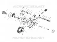 BRAS OSCILLANT/REAR SUPPORT PONT