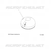 BODY, POMPE A CARBURANT COVER