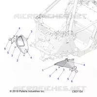 CHASSIS, TIE ROD BOOT ASM.