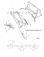CARROSSERIE ARRIERE CAB AND HEAT SHIELDS