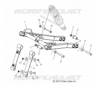 BRAS DE SUSPENSION AVANT
