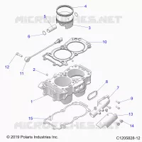 CYLINDRE AND PISTON