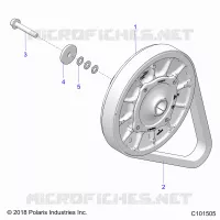 SYSTÃˆME DE TRANSMISSION, SECONDARY CLUTCH