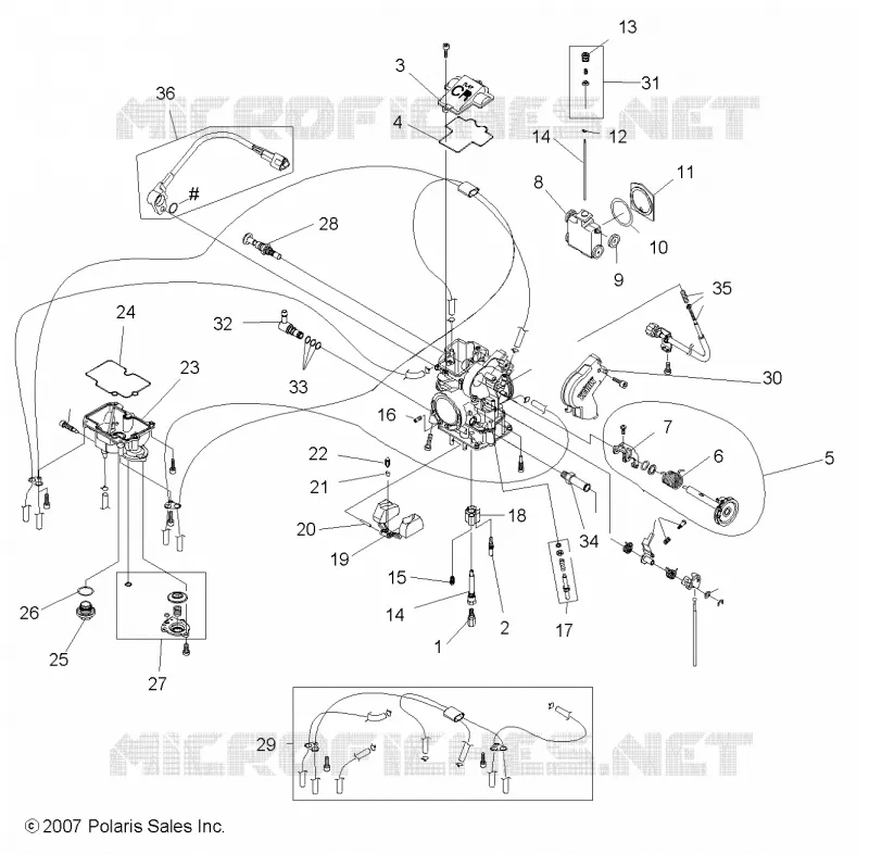 MOTEUR, CARBURATEUR