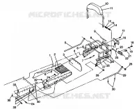 PORTE BAGAGES ET DOSSERET LITE GT 0943133 and STARLITE GT 0943127 (49250125010010)