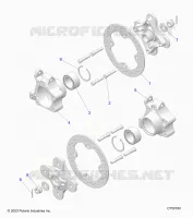 SUSPENSION AVANT CARRIER AND HUB