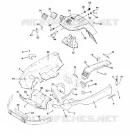 NOSE PAN AND CONSOLE INDY LITE AND STAR LITE (4918591859005A)