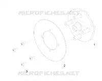 ROUES, COMPONENTS, END, 7.56 INCH, DISC 4 BOLT