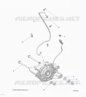 SYSTÃˆME DE TRANSMISSION, FRONT GEARCASE MOUNTING