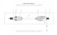 SYSTÈME DE TRANSMISSION, ARBRE DE TRANSMISSION, FRONT