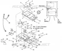 BOITIER ELECTRIQUE SL 700 B964066 and Intl. SL 700 I964066 (4935633563B012)