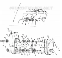 FREIN ET CARTER DE CHAINEE 500 SP/500 SKS (492126212623A)