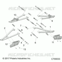 SUSPENSION AVANT CONTROL ARMS