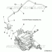 SYSTÃˆME DE TRANSMISSION, MAIN GEARCASE MOUNTING