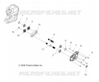 SYSTÈME DE TRANSMISSION, PONT PRINCIPAL OUTPUT SHAFT