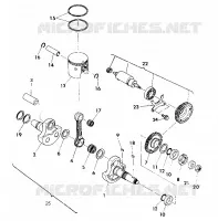 VILEBREQUIN AND PISTON 350 2X4-UPDATE (4919821982036A)