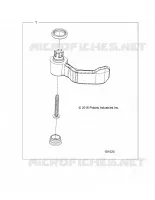 CONTROLS, ACCELERATEUR, THROTTLE LEVER KIT