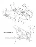 HABITACLE AVANT ET PANNEAUX LATERAUX