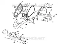COUVERCLE D'EMBRAYAGE Scrambler W967840 (4935823582C006)