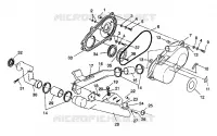 COUVERCLE D'EMBRAYAGE ASSEMBLY 6X6 350L S938739 (4924362436030A)