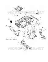 CARROSSERIE ARRIERE RACK AND FENDERS